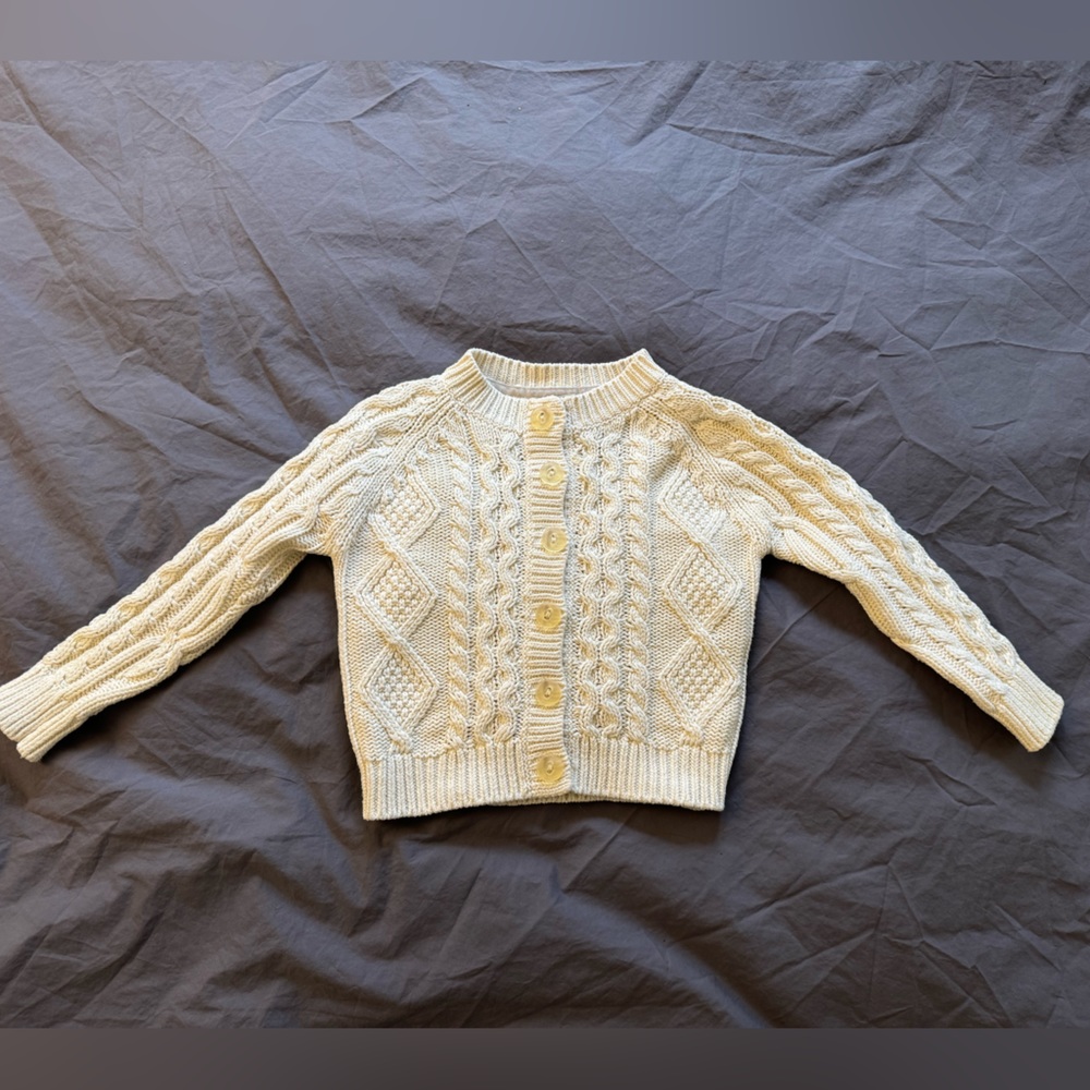L.L. Bean cableknit sweater 2T